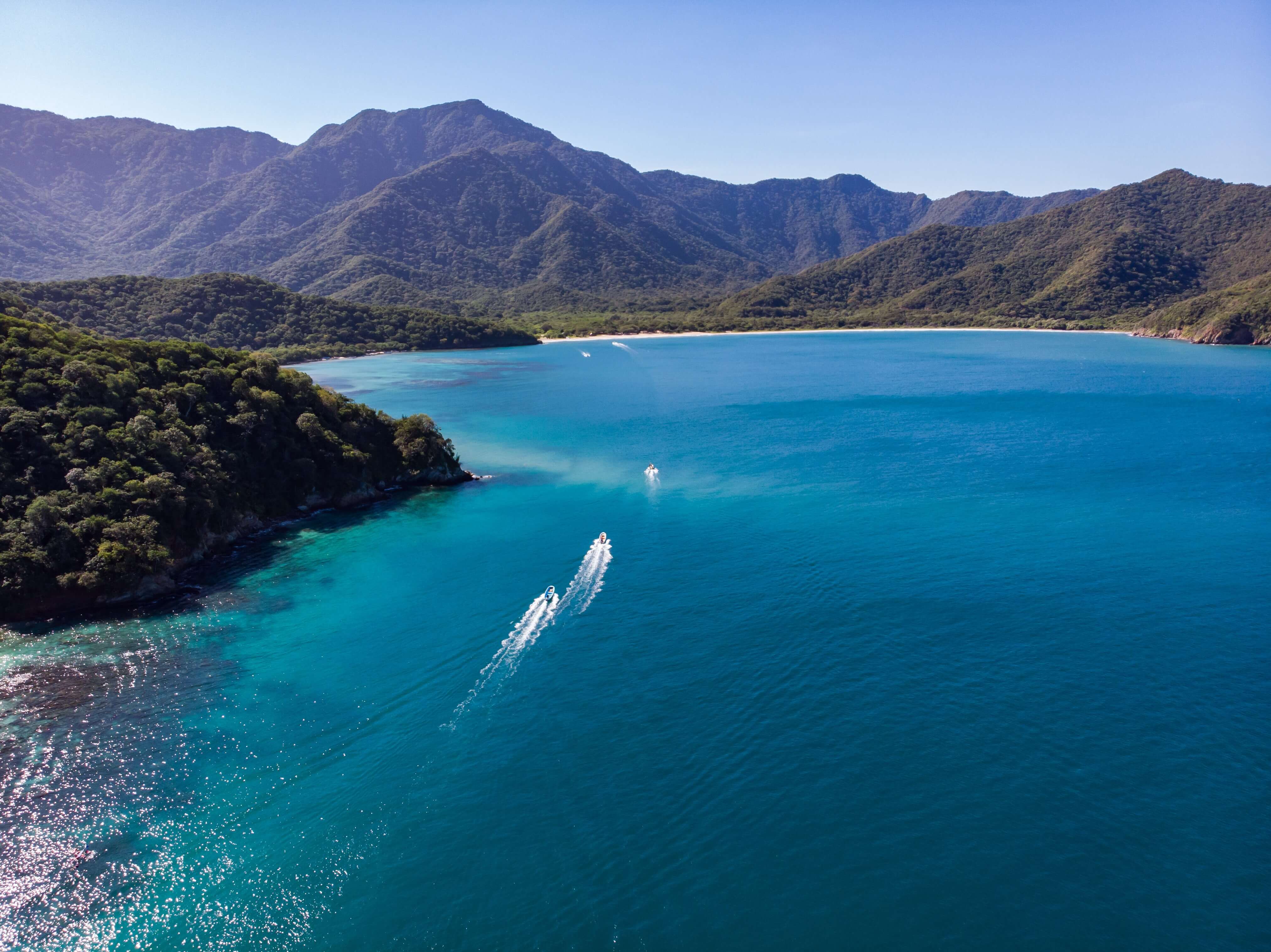 Landscape of Tayrona National Park